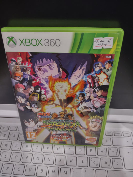 Gioco Xbox 360 Naruto Shippuden ultimate ninja storm Revolution