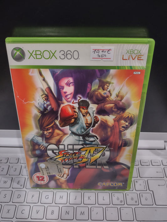 Gioco Xbox 360 super street fighter IV PAL