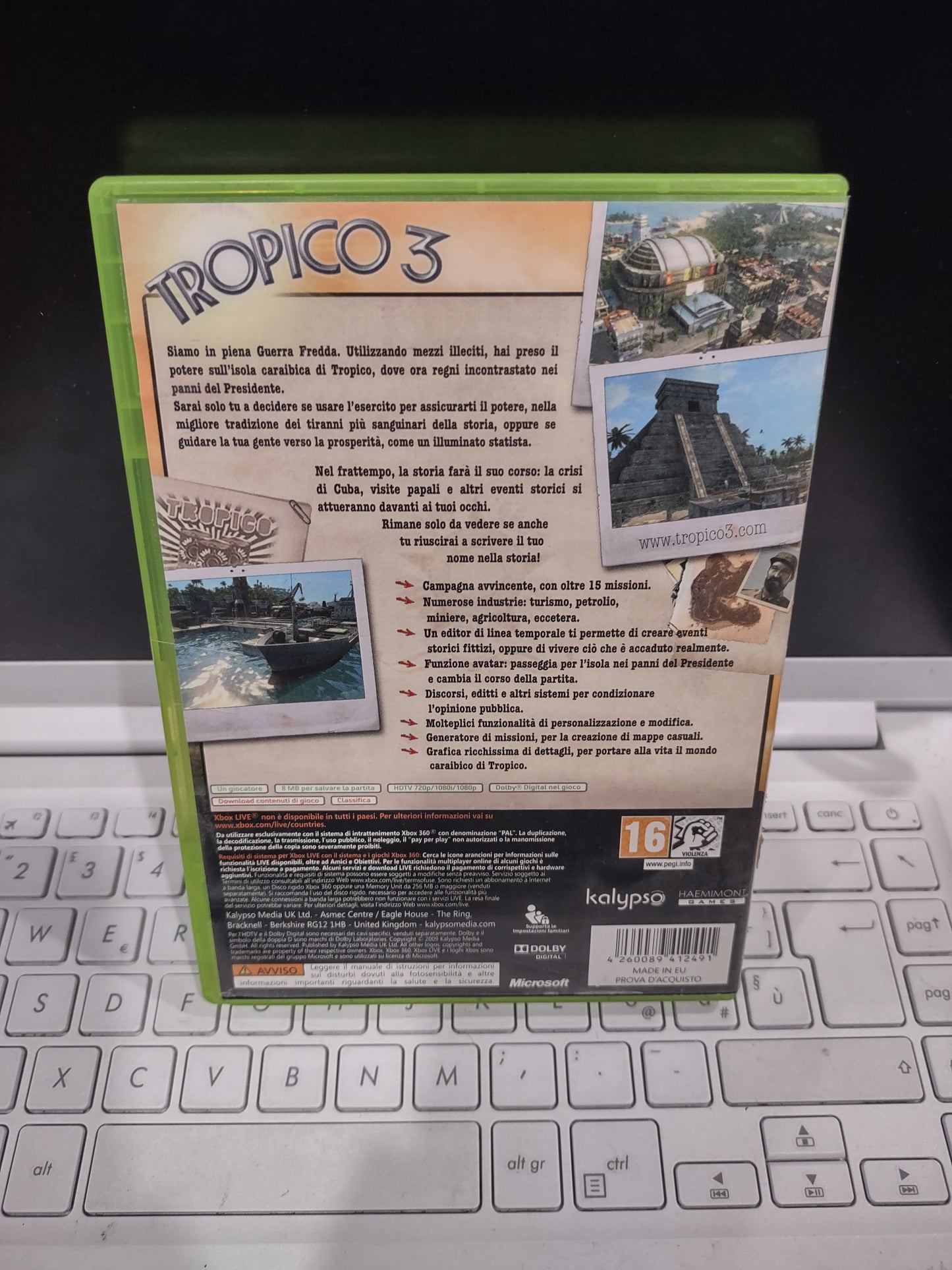Gioco Xbox 360 tropico 3