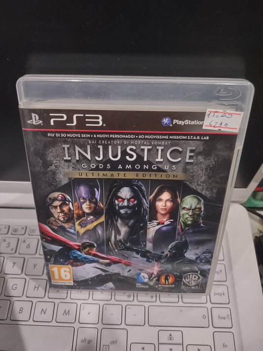 Gioco PS3 PlayStation injustice ultimate edition