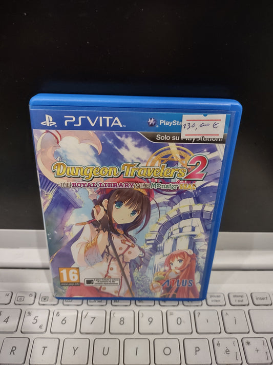 Gioco PSVita PlayStation dungeon travelers 2 royal library the Monster seal