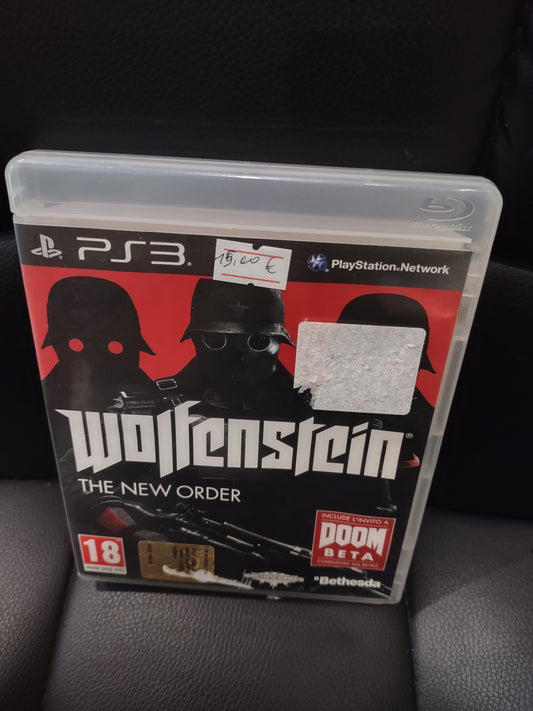 Gioco ps3 PlayStation Wolfenstein the new order