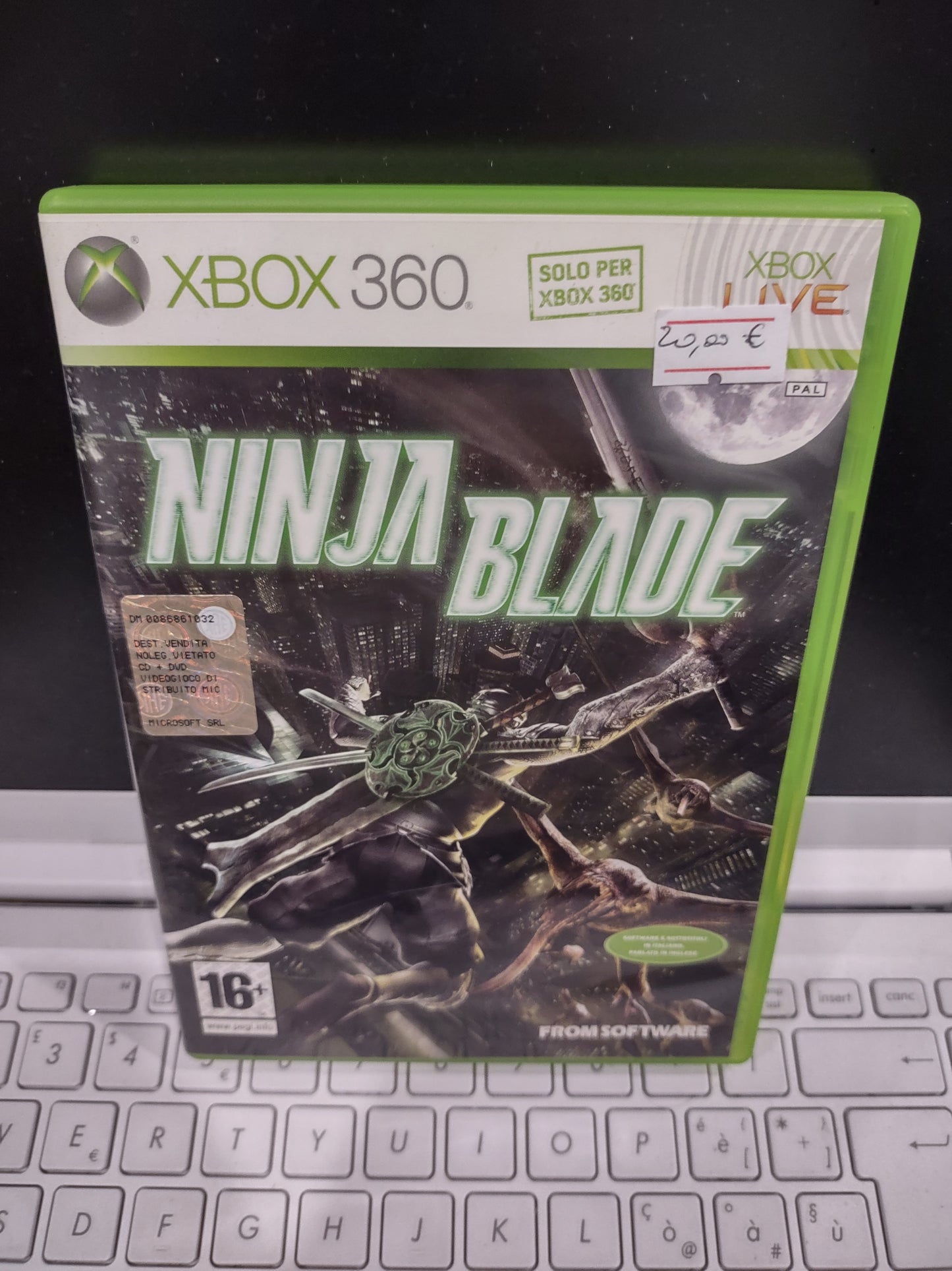 Gioco Xbox 360 esclusivo ninja Blade