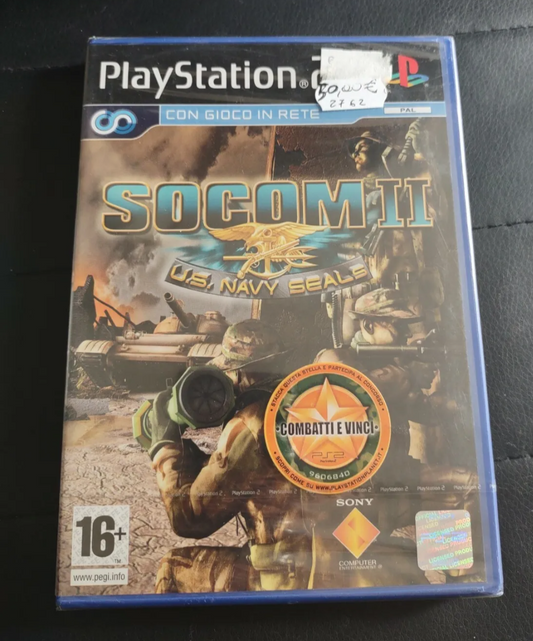 Socom 2 - U.S. Navy Seals - Sony Playstation 2 PS2 - PAL ITA