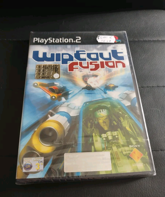 WIPEOUT FUSION PS2 PLAYSTATION   ITALIANO NUOVO sigillato sealed PAL