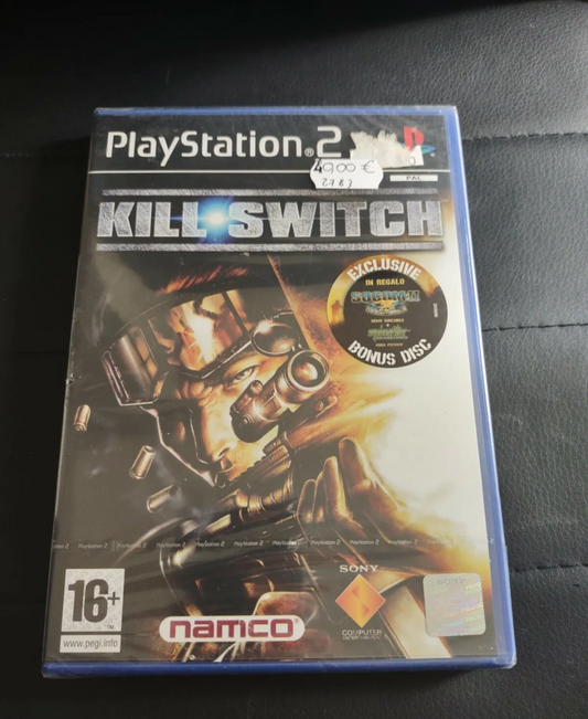 kill switch playstation 2, NUOVO, Sigillato ps2 sealed italiano gioco